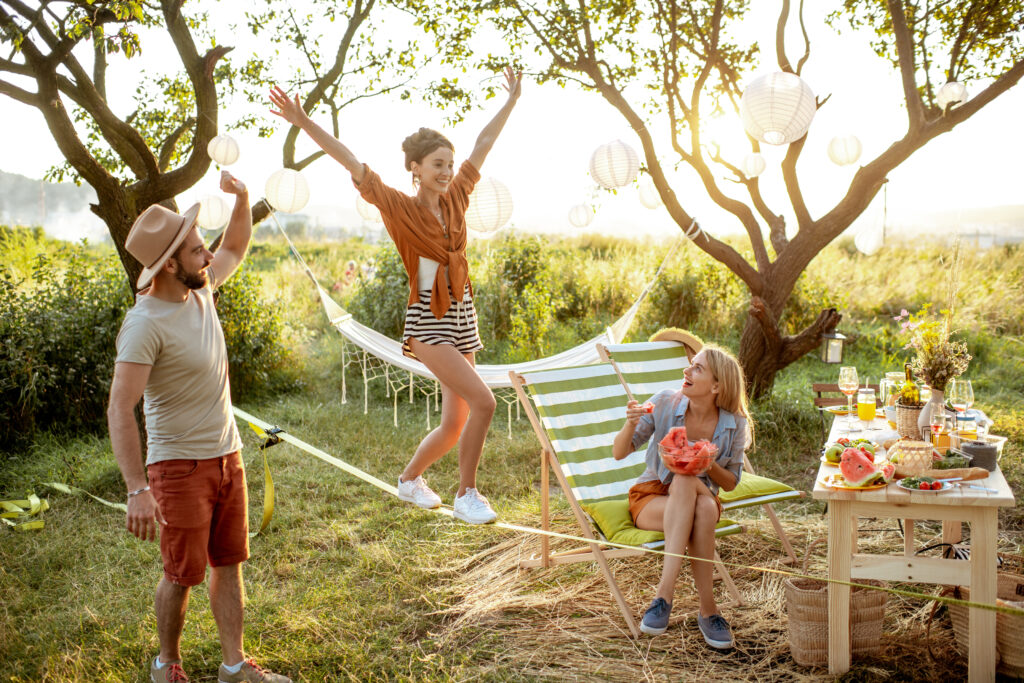 Слэклайн
