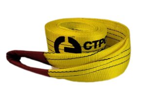 Буксировочный трос 12 тонн, 6 м × 90 мм — петля-петля